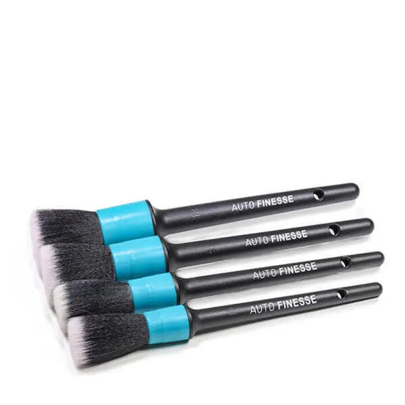 Auto Finesse FeatherTip Brushes Set of 4 Feather Tip Brushes
