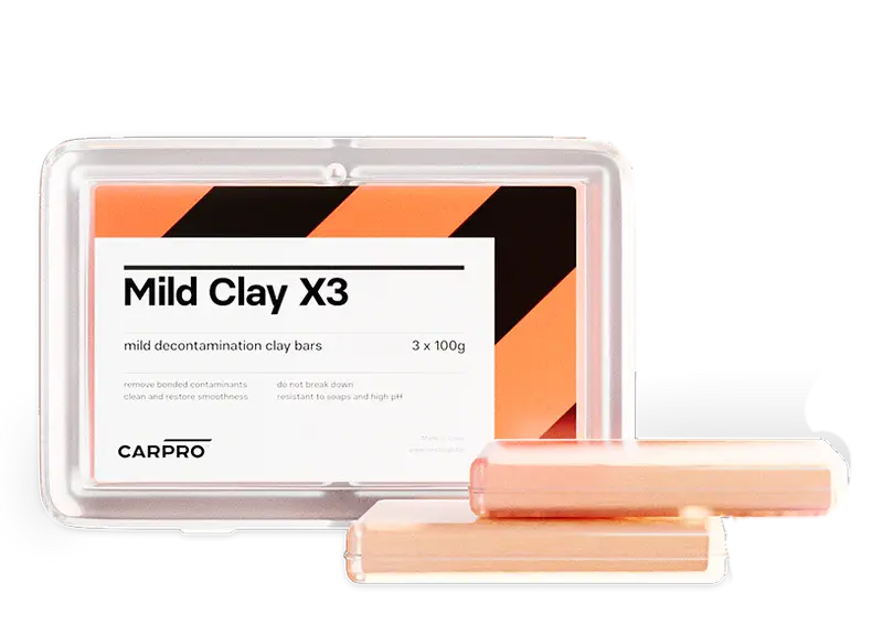 CARPRO Mild Clay X3 (3x100g mild clay bars) CARPRO