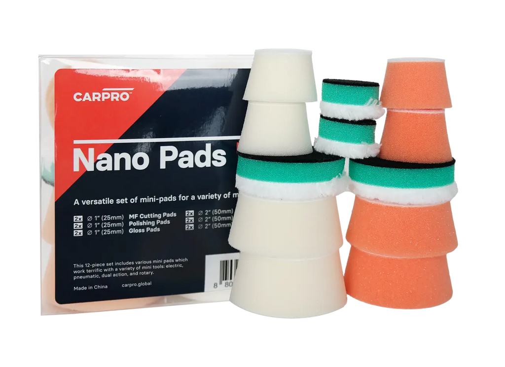 CARPRO Nano Pads Kit (12 Pack) 25mm & 50mm CARPRO