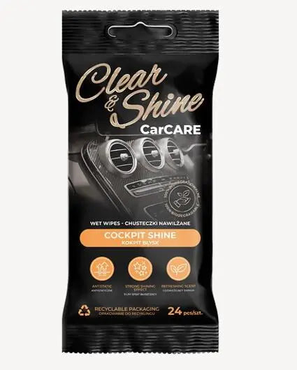 Wet wipes Clear&Shine - Cockpit Shine ChemiPack